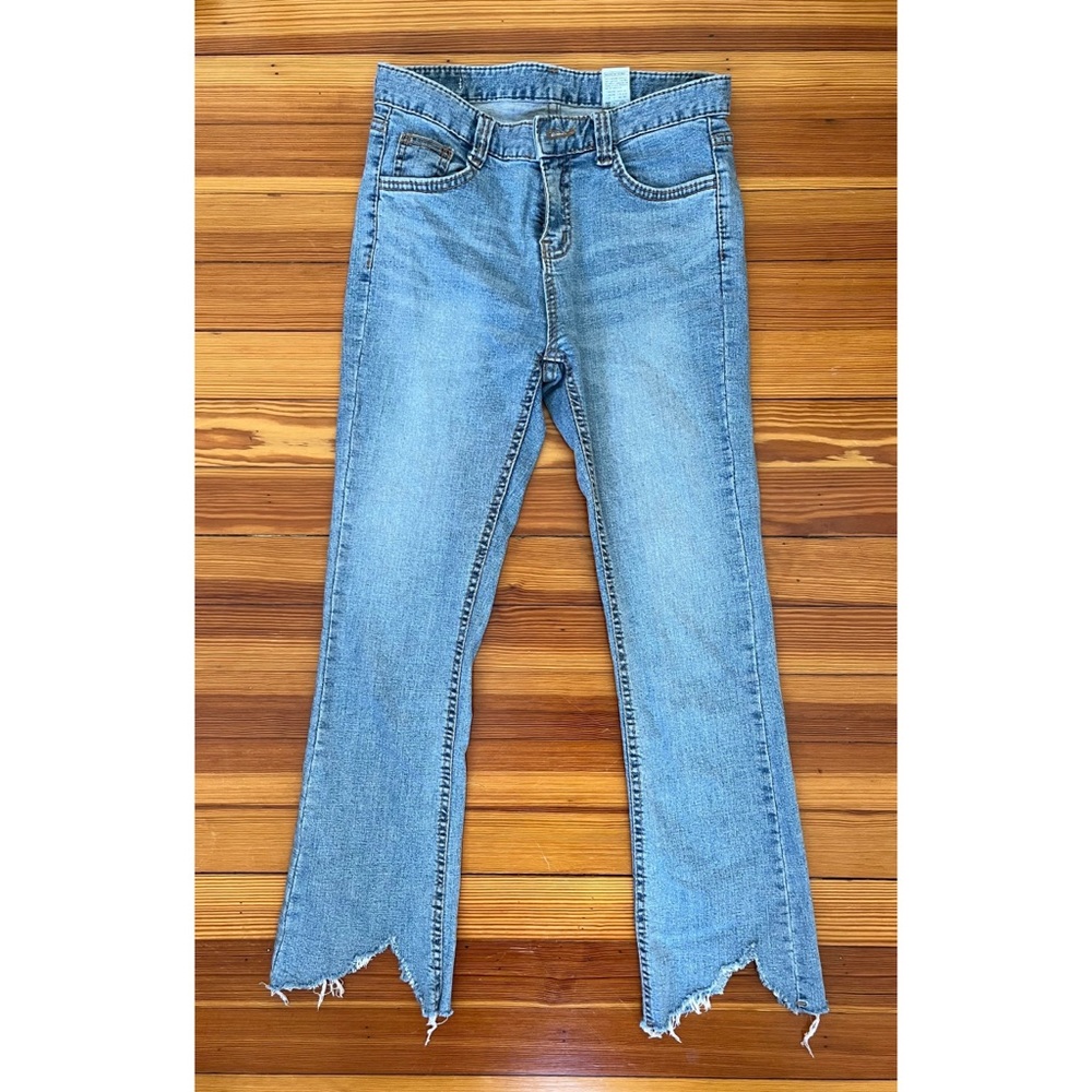 Korean Style Cropped Jeans
